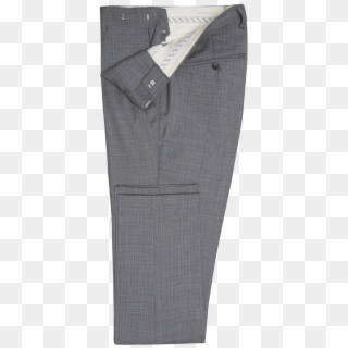 Home>suits>light Grey Cross Hatch Weave Two-piece Suit - Sweater, HD Png Download