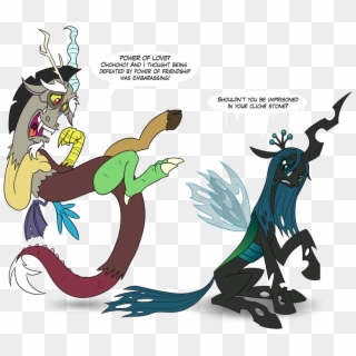 I Believe Chrysalis Is The Most Evil Simply Because - My Little Pony Discord Pony, HD Png Download