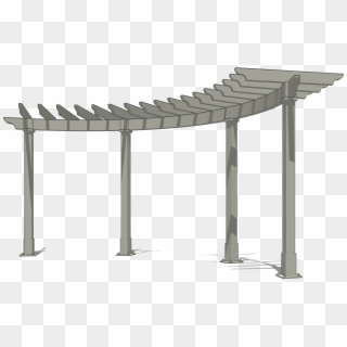 Radius Arbor - Pergola, HD Png Download