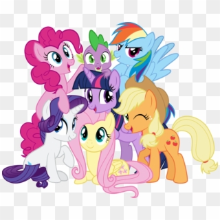 Are You Kin With Someone From Mlp Well Then Come On - My Little Pony Mane 6 Png, Transparent Png