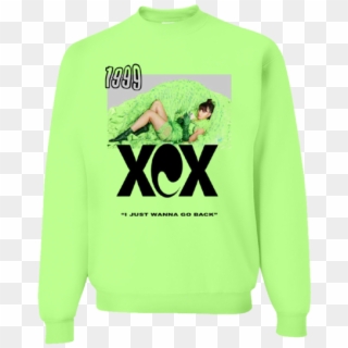 1999 Neon Green Crewneck Neon Green, Charli Xcx, Sweatshirts, - Sweatshirt, HD Png Download