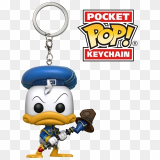 Donald Pocket Pop Keychain - Funko Icy Viserion Keychain, HD Png Download
