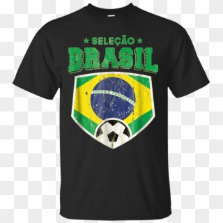 2018 Brazil Soccer Selecao T Shirt World Jersey Cup - Cervical Cancer Awareness Shirts, HD Png Download