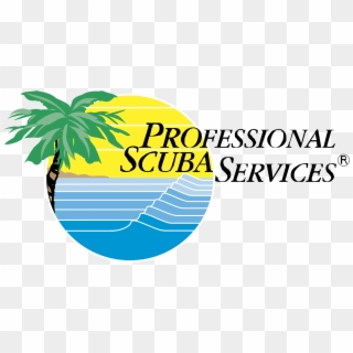 Professional Scuba Services Logo Png Transparent - Graphic Design, Png Download