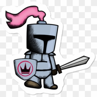 P90 Knight Sticker - Cartoon, HD Png Download
