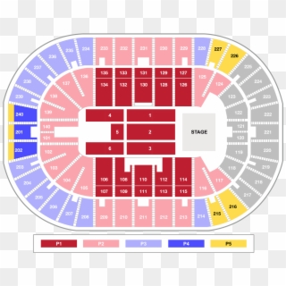 Tickets / Seating - Millennium Tour Seating Chart, HD Png Download