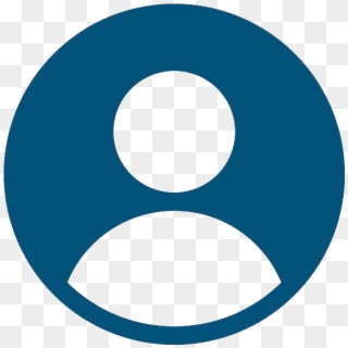 User Account Management - Circle User Icon Blue, HD Png Download