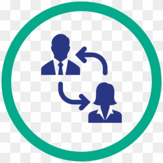 Human Resources Icon[1] - Circle, HD Png Download
