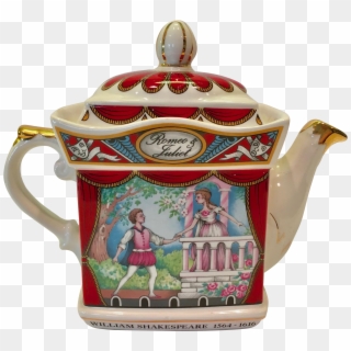 Offered Here Is A Sweet Romeo And Juliet Teapot Of - Romeo And Juliet, HD Png Download