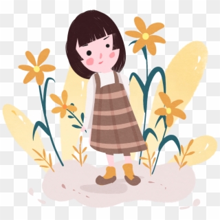 Cure Picture Book Girl Character Png And Psd - Illustration, Transparent Png