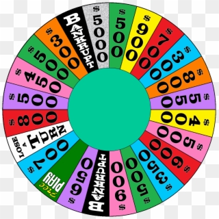 File - - Wheel Of Fortune Png, Transparent Png