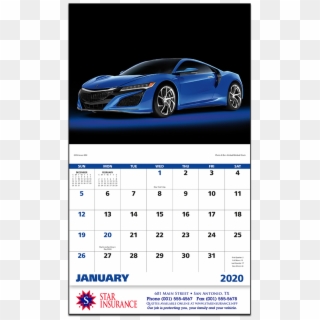 Picture Of Exotic Sports Cars Wall Calendar - Supercar, HD Png Download