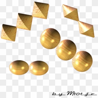 3d Objects Wood 3 - Brass, HD Png Download