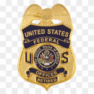 Federal Officer Badge, HD Png Download