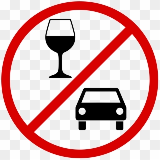 Clipart Don T Drink And Drive Images Png Car Images - No Drink And Drive Sign, Transparent Png