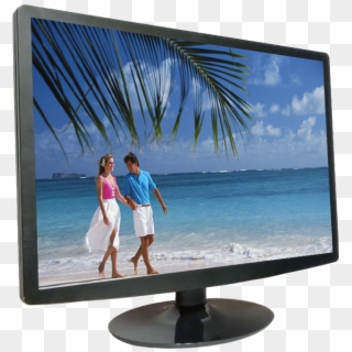 White Computer Monitor/pc Monitor/special Offer Tft - Computer Monitor, HD Png Download