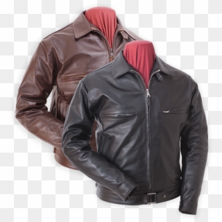 Ostmann - German Ww2 Leather Jacket, HD Png Download