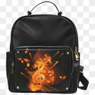 Explosion, Clef And Key Notes Campus Backpack/small - Backpack, HD Png Download