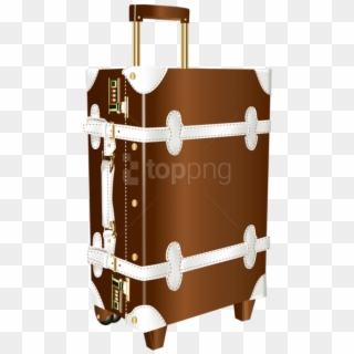 Free Png Download Trolley Travel Bag Clipart Png Photo - Wood, Transparent Png