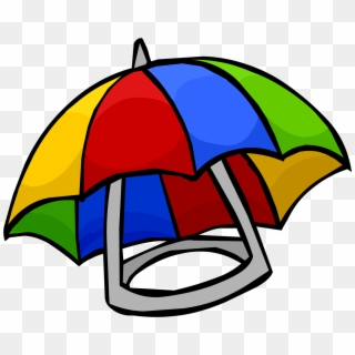Puffle Clipart At Getdrawings - Clip Art Umbrella Hat, HD Png Download