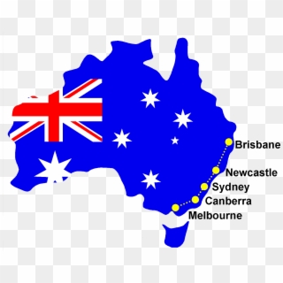 Australia Transparent Clear - Australian Flag, HD Png Download