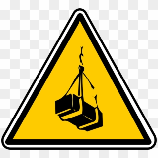 Sign Heavy Object Lifting Crane Png Image - Hot Surface Sign Png, Transparent Png