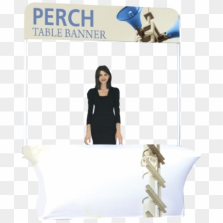 8ft Perch Short Table Pole Banner Kit Will Provide - Public Speaking, HD Png Download