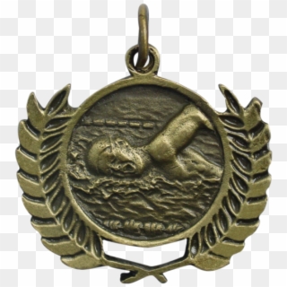 Medalla Natación - Locket, HD Png Download