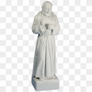 Statue Of Padre Pio - Statua Padre Pio Png, Transparent Png