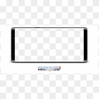 Galaxy Note8 In Landscape Mode - Display Device, HD Png Download