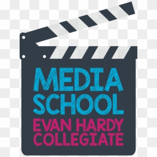 Media School Logo Main - Poster, HD Png Download