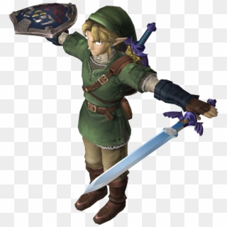 Brawl Link With A Lot Of Oot Inspired Changes - Cartoon, HD Png Download