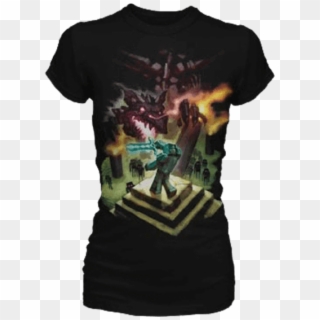Price Match Policy - Minecraft Ender Dragon Shirt, HD Png Download