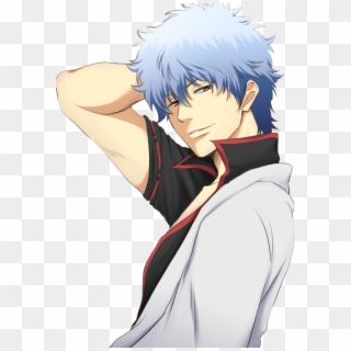 Gintoki Sakata - Gintoki Png, Transparent Png