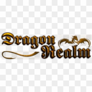 Dragonrealm Logo Large - Calligraphy, HD Png Download