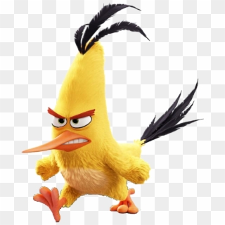 Angry Birds The Movie Chuck Angry - Yellow Angry Bird From Movie, HD Png Download