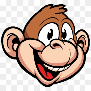 To - Cartoon Monkey Head Png, Transparent Png