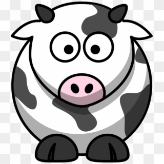 Medium Size Of How To Draw A Cartoon Monkey Head Swinging - Clipart Cartoon Cow, HD Png Download
