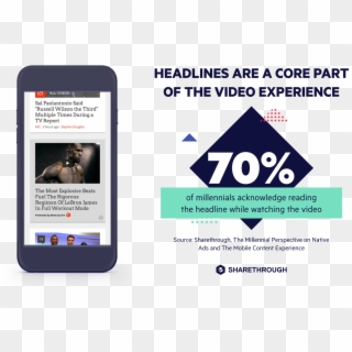 48 Percent Of Millennials Say That Brands That Used - Iphone, HD Png Download