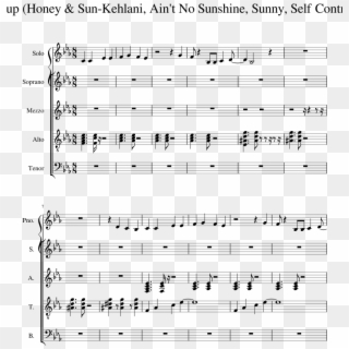The Big Friggin I Love You Mashup Sheet Music For Piano - Honeycomb Herald Trumpet Sheet Music, HD Png Download