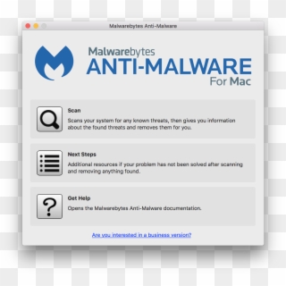 Malwarebytes Anti-malware For Mac Is A Fantastic Utility - Wap, HD Png Download