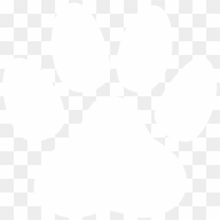 White Paw With Transparent Background - Piedmont Avenue Elementary School Logo, HD Png Download