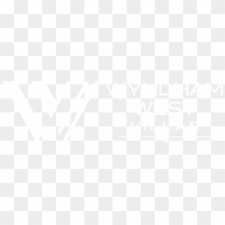 Wyndham West Logo Long White - Poster, HD Png Download