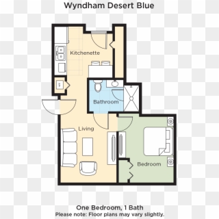 Wyndham Blue Vegas Studio, HD Png Download