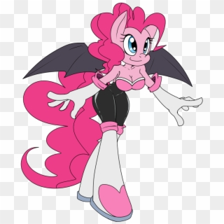 Bat Wings, Boots, Breasts, Busty Pinkie Pie, Cleavage, - My Little Pony Com Sonic, HD Png Download