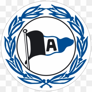 Logo Mit Rand - Arminia Bielefeld Png, Transparent Png