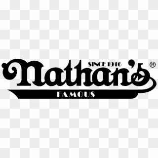 Nathan's Famous Logo Png Transparent - Nathan's Hot Dogs, Png Download