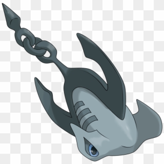 Gaming Pokemon Water Shark Fish Anchor Monster Fake - Anchor Shark Pokemon, HD Png Download