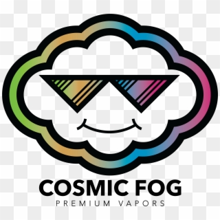 Cosmic Fog Rainbow Logo With Type - Cosmic Fog Vape, HD Png Download