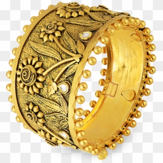 Png Jewellers Bangle Designs - Gold Long Bangle Design, Transparent Png